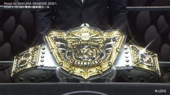 IWGP “WORLD” HEAVY WEIGHT CHAMPIONSHIP | TAKUMI AREA TWO